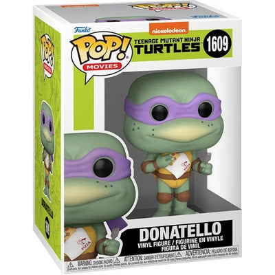 Teenage Mutant Ninja Turtles 1990 Donatello with Pizza Funko Pop! Vinyl Figure #1609 (Pre-Order August 2024)