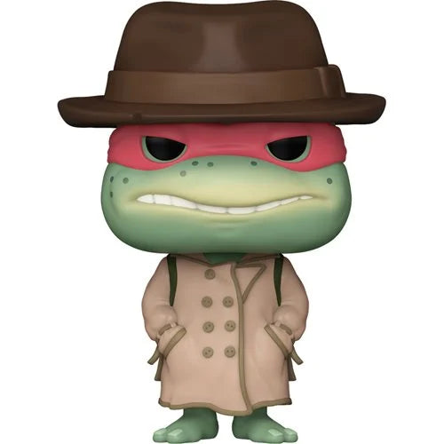 Teenage Mutant Ninja Turtles 1990 Raphael with Coat and Hat Funko Pop! Vinyl Figure #1612 (Pre-Order August 2024) - Nerd Stuff of Alabama