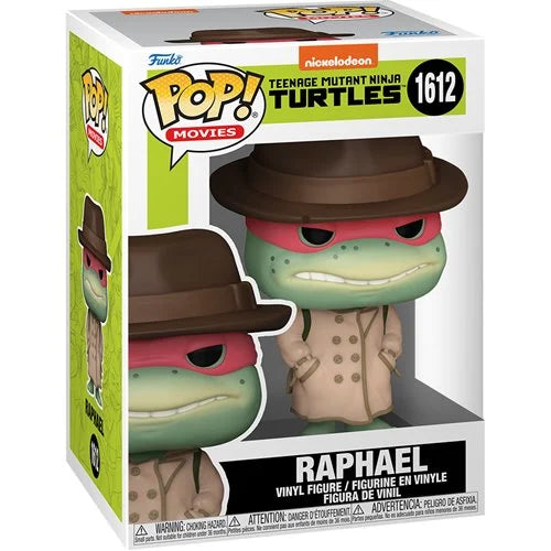 Teenage Mutant Ninja Turtles 1990 Raphael with Coat and Hat Funko Pop! Vinyl Figure #1612 (Pre-Order August 2024) - Nerd Stuff of Alabama