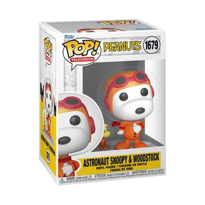 Peanuts Astronaut Snoopy & Woodstock Funko Pop Vinyl Figure #1679 (Pre-Order March 2025)