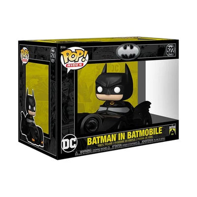 Batman 85th Anniversary Batman in Batmobile Deluxe Funko Pop! Ride #522 (Pre-Order August 2024)