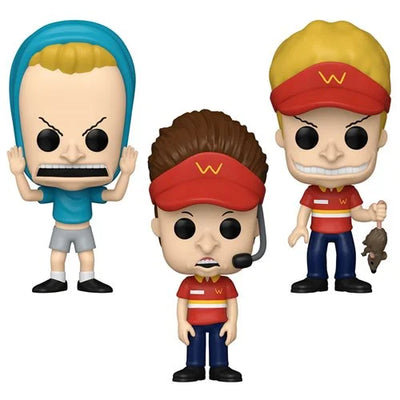 Beavis and Butt-Head Funko Pop! Vinyl Figure Set Bundle of 3 Pops! (Pre-Order October 2024) - Nerd Stuff of Alabama