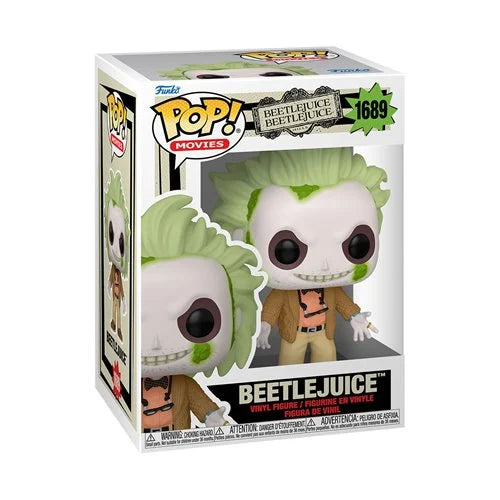 Beetlejuice 2 Beetlejuice Funko Pop! Vinyl Figure #1689 Common and Chase Bundle (Not mint) - Nerd Stuff of Alabama