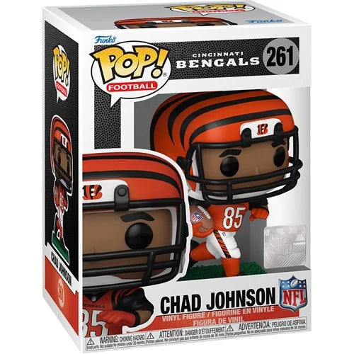 NFL Legends Bengals Chad Johnson Funko Pop! Vinyl Figure #261 (Pre-Order October 2024) - Nerd Stuff of Alabama