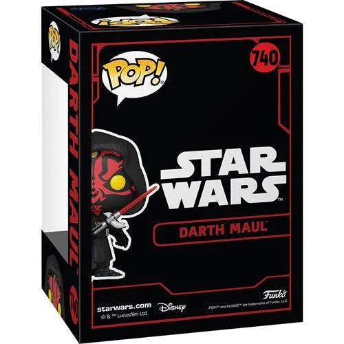 Star Wars Dark Side Darth Maul Funko Pop! Vinyl Figure #740 (Pre-Order October 2024) - Nerd Stuff of Alabama