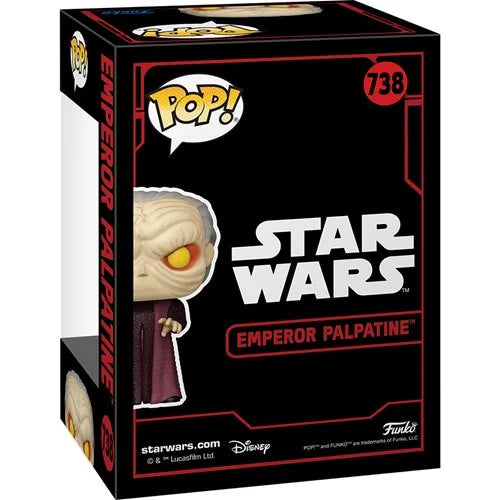 Star Wars Dark Side Emperor Palpatine Funko Pop! Vinyl Figure #738 (Pre-Order October 2024) - Nerd Stuff of Alabama