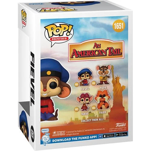 An American Tail Fievel Funko Pop! Vinyl Figure #1651 - Nerd Stuff of Alabama