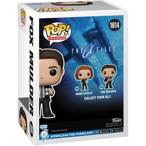 The X-Files Fox Mulder Funko Pop! Vinyl Figure #1614 (Pre-Order November 2024) - Nerd Stuff of Alabama