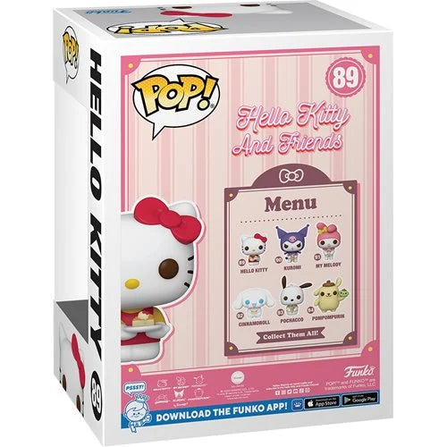 Hello Kitty and Friends Hello Kitty with Dessert (2024) Pop! Vinyl Figure #89 (Pre-Order September 2024)