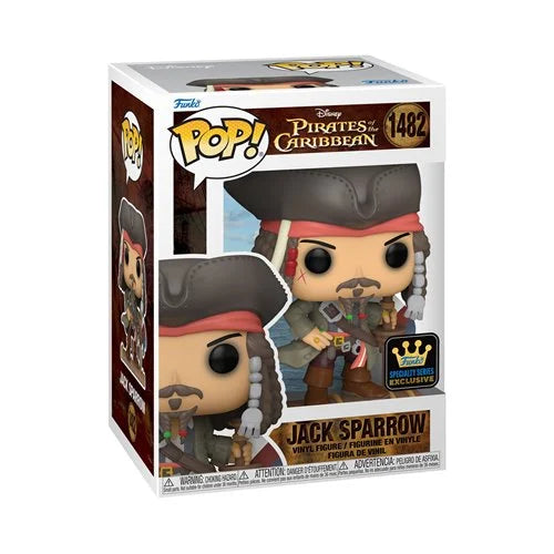 Pirates of the Caribbean Jack Sparrow (Opening) Funko Pop! Vinyl Figure #1482 - Specialty Series (Not Mint) - Nerd Stuff of Alabama