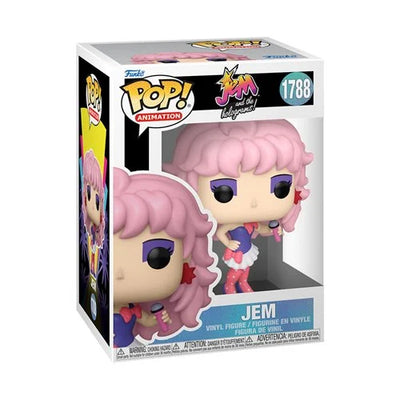 Jem and the Holograms Jem Funko Pop! Vinyl Figure #1788 (Pre-Order February 2025)