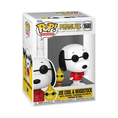 Peanuts Joe Cool & Woodstock Funko Pop Vinyl Figure and Buddy #1680 (Pre-Order March 2025)