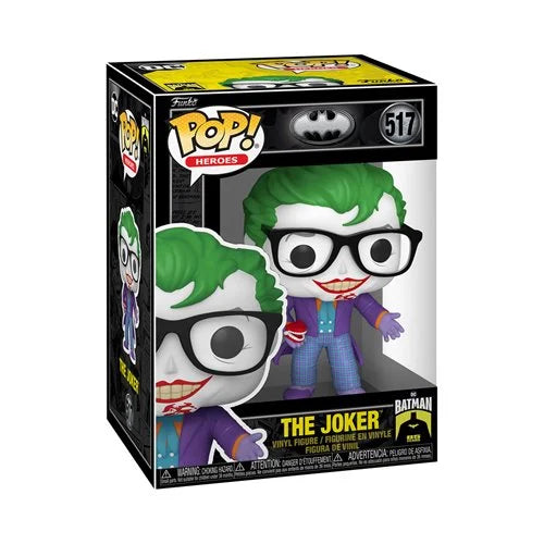 Batman 85th Anniversary The Joker with Teeth Funko Pop! Vinyl Figure #517 (Pre-Order August 2024)