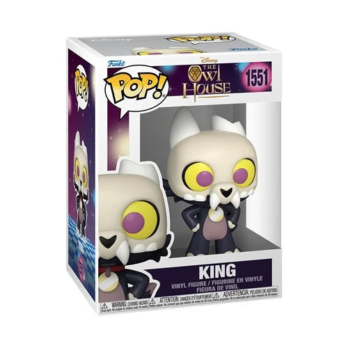 Disney's The Owl House King Funko Pop! Vinyl Figure #1551 Chase and Common Bundle (Pre-Order February 2025)