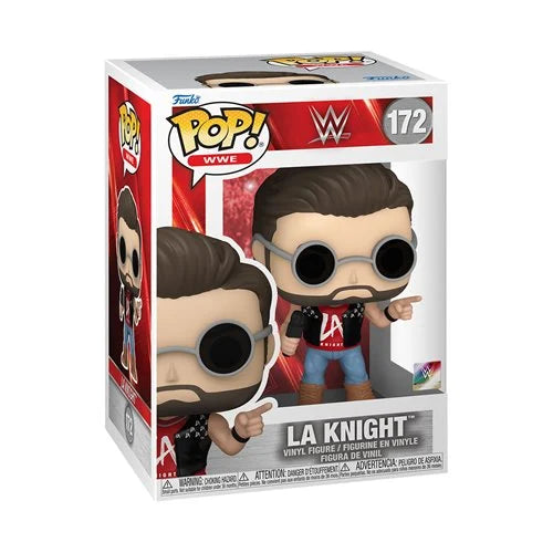 WWE LA Knight Funko Pop! Vinyl Figure #172 (Pre-Order February 2025)