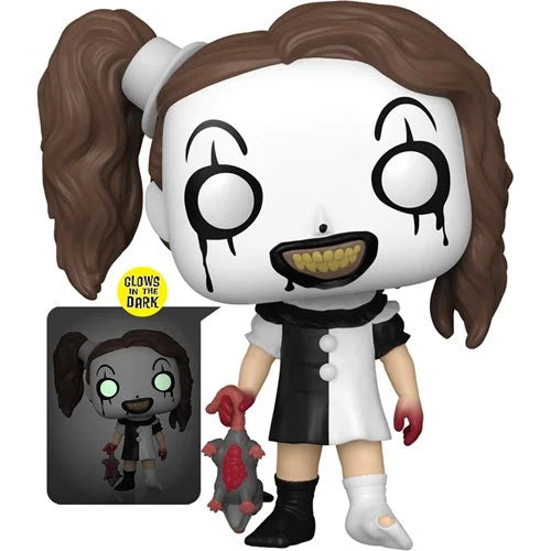 Terrifier Little Pale Girl Glow-in-the-Dark Funko Pop! Vinyl Figure #1749 - Specialty Series (Pre-Order February 2025)