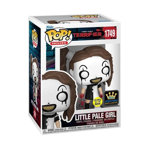 Terrifier Little Pale Girl Glow-in-the-Dark Funko Pop! Vinyl Figure #1749 - Specialty Series (Pre-Order February 2025)