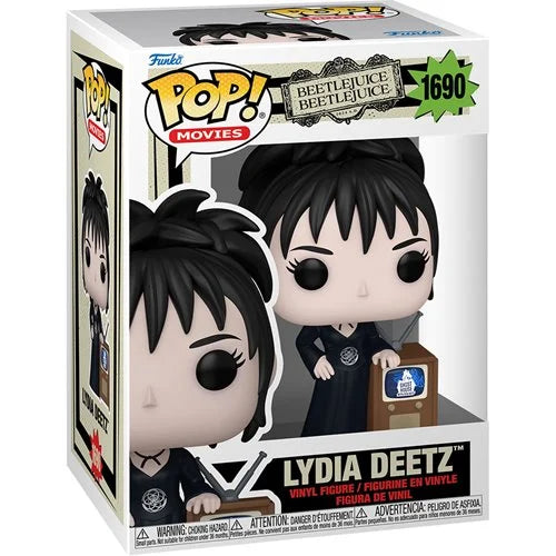 Beetlejuice 2 Lydia Deetz with TV Funko Pop! Vinyl Figure #1690 (Pre-Order September 2024) - Nerd Stuff of Alabama