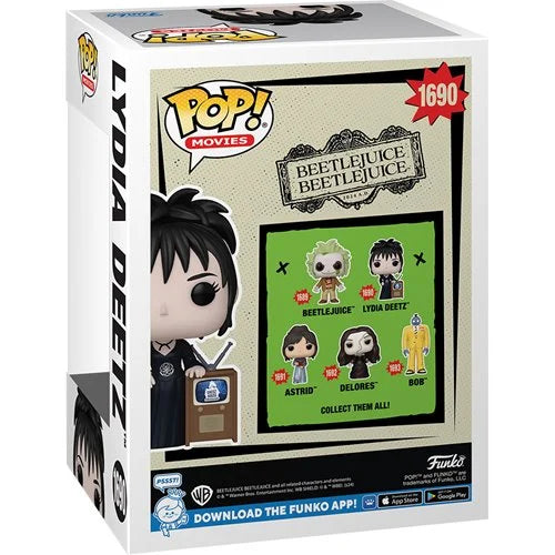 Beetlejuice 2 Lydia Deetz with TV Funko Pop! Vinyl Figure #1690 (Pre-Order September 2024) - Nerd Stuff of Alabama