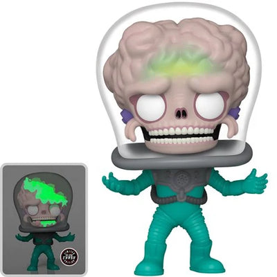 Mars Attacks Martian Soldier Funko Pop! Vinyl Figure #1877 - Specialty Series  Chase and Common Bundle of 2 Pops!(Pre-Order February 2025)