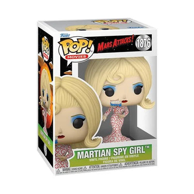 Mars Attacks Martian Spy Girl Funko Pop! Vinyl Figure #1876 (Pre-Order February 2025)