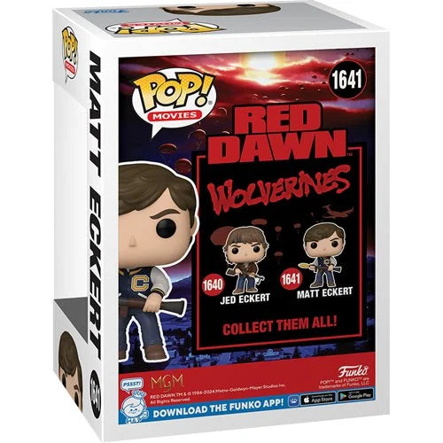 Red Dawn (1984) Matt Eckert Funko Pop! Vinyl Figure #1641 - Nerd Stuff of Alabama