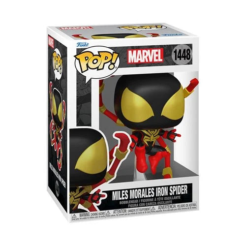 Spider-Man Comics Miles Morales Iron Spider Funko Pop! Vinyl Figure #1448 (Pre-Order January 2025) - Nerd Stuff of Alabama