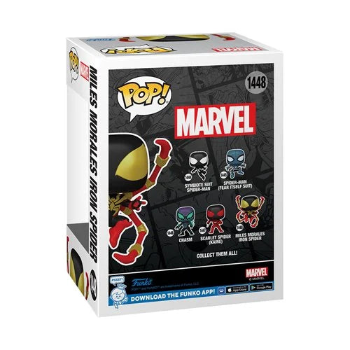 Spider-Man Comics Miles Morales Iron Spider Funko Pop! Vinyl Figure #1448 (Pre-Order January 2025) - Nerd Stuff of Alabama