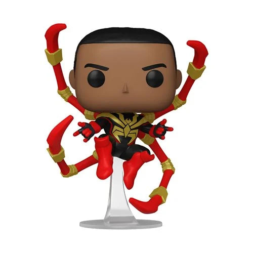 Spider-Man Comics Miles Morales Iron Spider Funko Pop! Vinyl Figure #1448 Common and Chase Bundle of 2 Pops! (Pre-Order January 2025) - Nerd Stuff of Alabama