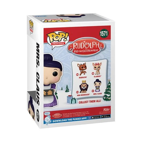 Rudolph the Red-Nosed Reindeer 60th Anniversary Mrs. Claus Funko Pop! Vinyl Figure #1571 (Pre-Order November 2024) - Nerd Stuff of Alabama