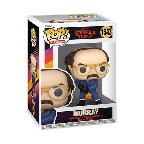 Stranger Things Season 4 Murray with Flamethrower Funko Pop! Vinyl Figure #1543 - Nerd Stuff of Alabama