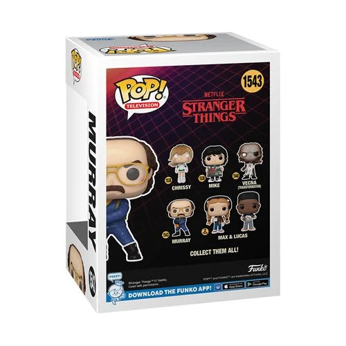 Stranger Things Season 4 Murray with Flamethrower Funko Pop! Vinyl Figure #1543 - Nerd Stuff of Alabama