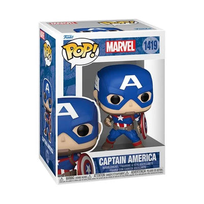 Marvel New Classics Captain America Funko Pop! Vinyl Figure #1419 - Nerd Stuff of Alabama