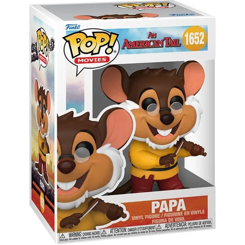 American Tail Papa with Violin Funko Pop! Vinyl Figure #1652 - Nerd Stuff of Alabama