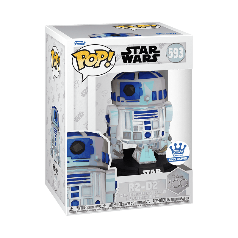 Funko Pop! Star Wars R2-D2 (Facet) Disney 100th Funko Exclusive