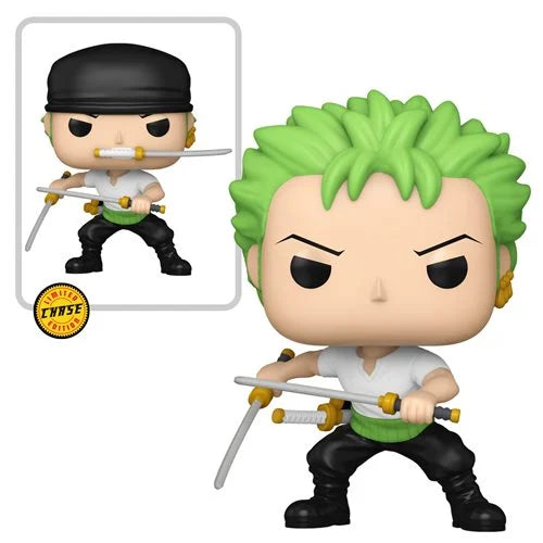 One Piece Roronoa Zoro with Swords (2024) Funko Pop! Vinyl Figure #1775 Chance at Chase (Pre-Order November 2024) - Nerd Stuff of Alabama