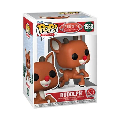 Rudolph the Red-Nosed Reindeer 60th Anniversary Rudolph (Flying) Funko Pop! Vinyl Figure #1568 (Pre-Order November 2024) - Nerd Stuff of Alabama