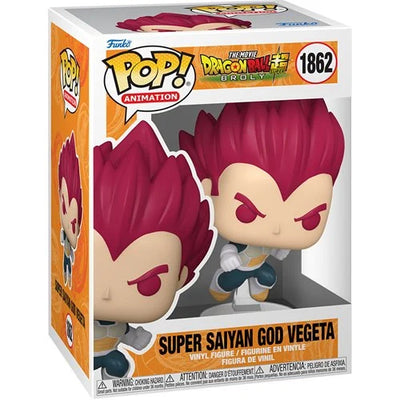 Dragon Ball Super: Broly Super Saiyan God Vegeta Funko Pop! Vinyl Figure #1862 (February 2025)