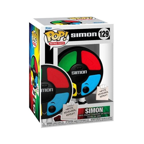 Simon Memory Game Funko Pop! Vinyl Figure #129 Chase and Common Bundle - Nerd Stuff of Alabama