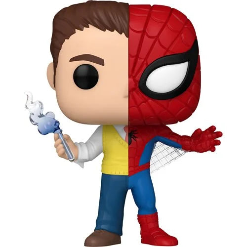 Marvel Comics Split Peter Parker/Spider-Man Funko Pop! Vinyl Figure #1432 (Pre-Order October 2024) - Nerd Stuff of Alabama