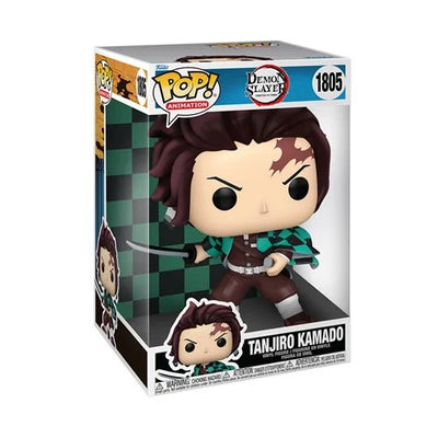 Demon Slayer Tanjiro Super 10-Inch Funko Pop! Vinyl Figure (Pre-Order February 2025)