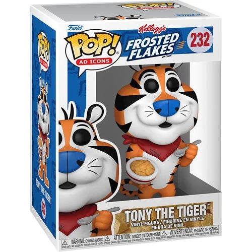 Frosted Flakes Tony The Tiger (1984) Funko Pop! Vinyl Figure #232 - Nerd Stuff of Alabama