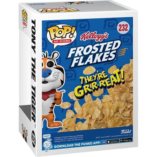 Frosted Flakes Tony The Tiger (1984) Funko Pop! Vinyl Figure #232 - Nerd Stuff of Alabama