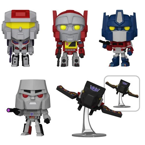 Transformers G1 Funko Pop! Vinyl Figure Set of 5 Pops! - Nerd Stuff of Alabama