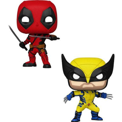 Deadpool and Wolverine Bundle Set of 2 Pops! - Nerd Stuff of Alabama