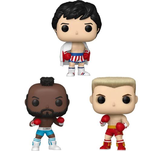 Funko PoP! Movies: Rocky Bundle of 3 Pops! (Pre-Order February 2025)