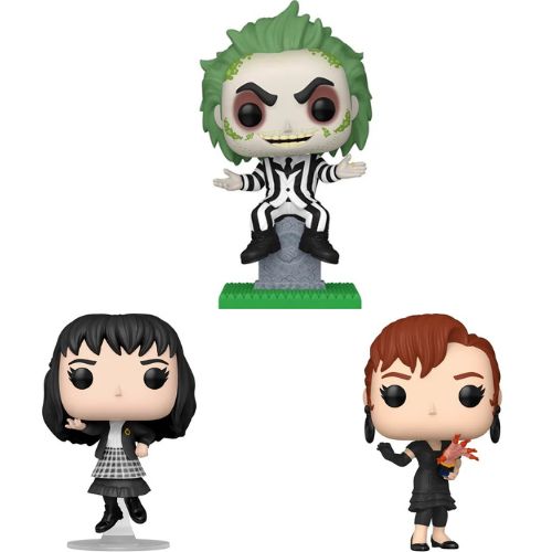 Beetlejuice Funko Pop! Vinyl Figure Wave 3 Bundle of 3 Pops! (Pre-Order February 2025)