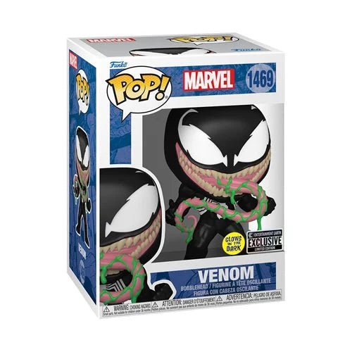 Venom with Ooze Glow-in-the-Dark Funko Pop! Vinyl Figure #1469 - Entertainment Earth Exclusive(Pre-Order January 2025)