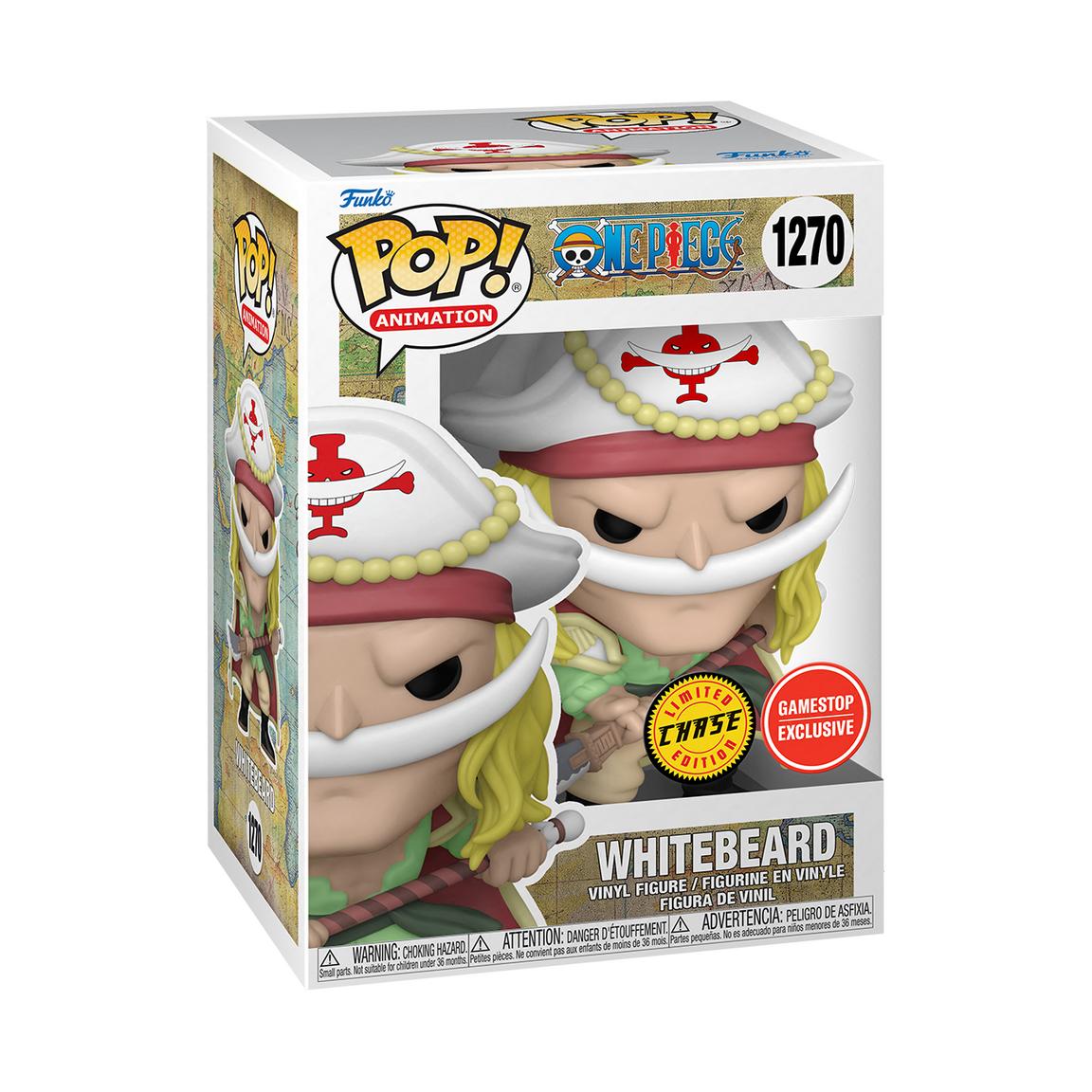 Funko Pop! Animation Once Piece: Whitebeard Gamestop Exclusive Chase and Common Bundle - Nerd Stuff of Alabama