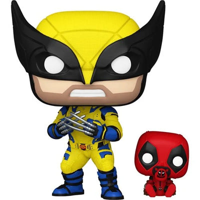 Deadpool & Wolverine with Babypool Funko Pop! Vinyl Figure #1403 and Buddy (Pre-Order July 2024)